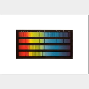 Spectra of the Sun and stars (C035/8555) Posters and Art